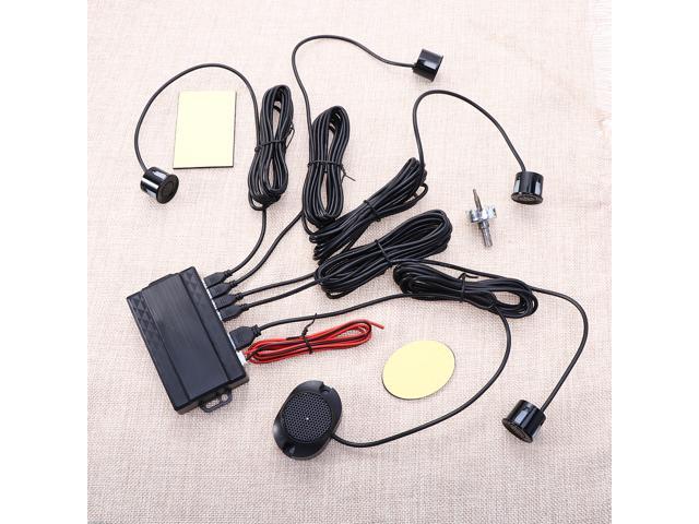OEM 4 Rubber Sensor Parking System for Metal / Steel Bumpers