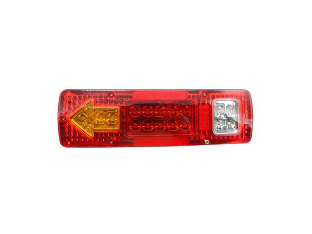 2pcs Trailer Tail Light 12V LED Trailer Lights Signal Running Lamp for Trucks Trailers