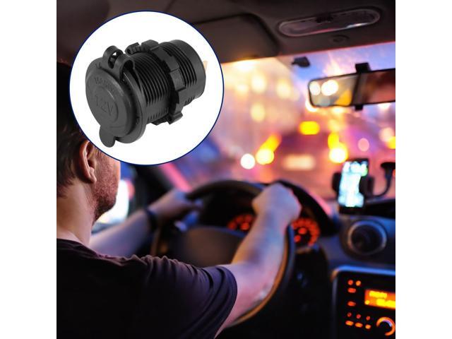 Car Cigarette Lighter Socket Power Supply Socket Outlet Adapter Plug for DC Car