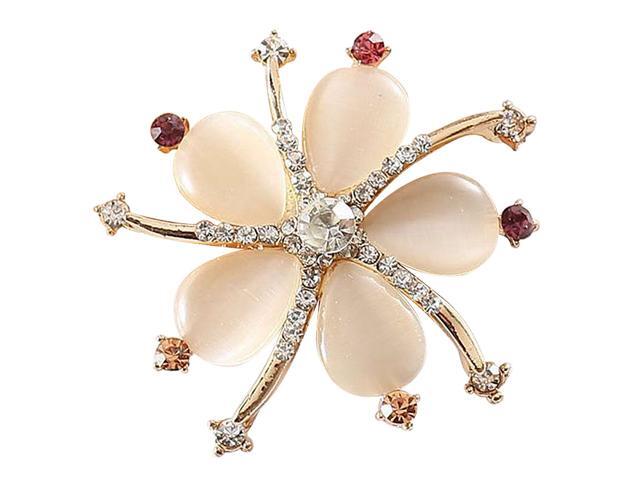 1PC Creative Flower Shape Opal Car Perfume Clip Sparkling Aromatherapy Diffuser Auto Dashboard Decoration Gift for Car