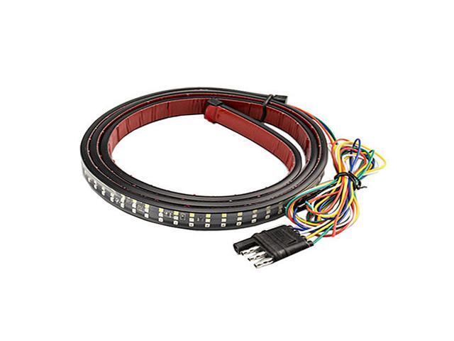 48 inch Triple Row Triple Color LED Strip Lights Brake Flow Lamp for Trunk