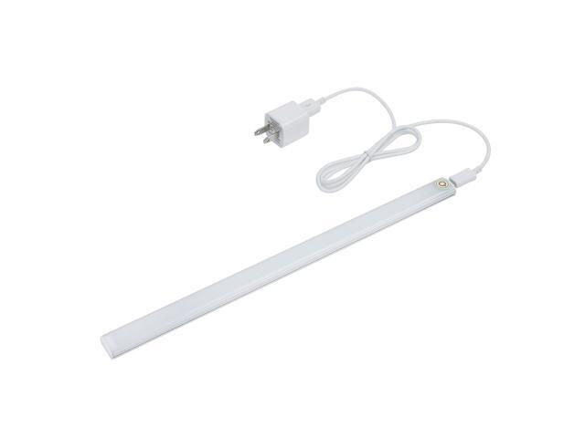 Cabinet Light Wardrobe Closet Lights Stick-on Anywhere Operated 21 LED Night Lights Bar Wardrobe Closet Drawer USB Charging(Cold White)