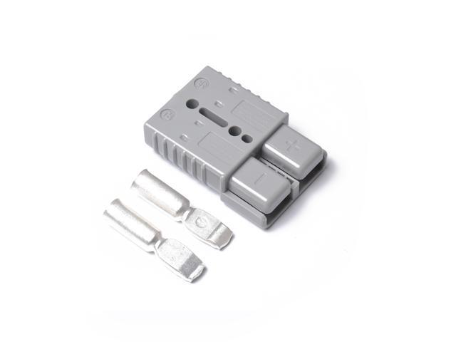 175A 600V Premium Plug Exterior Connector DC Power Solar Caravan with 2 Contacts (Red)