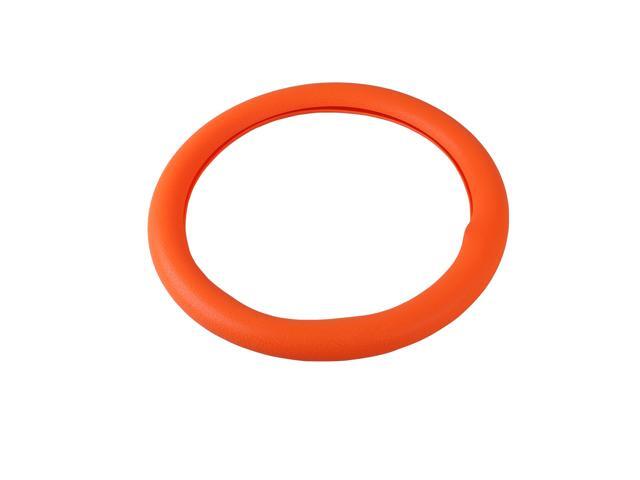 32 cm Silicone Car Steering Wheel Anti-slip Cover Wheel Sleeve Protector (Red)