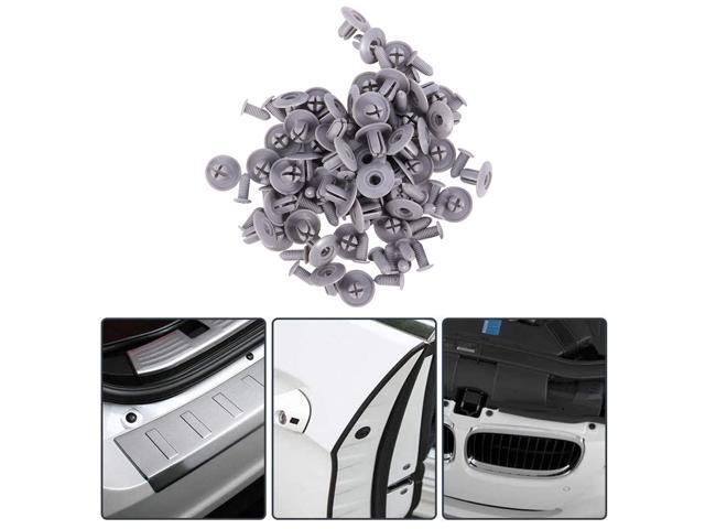 50Pcs Fastener Clips Push Type Super Strong Bumper Flare Fastener Rivet