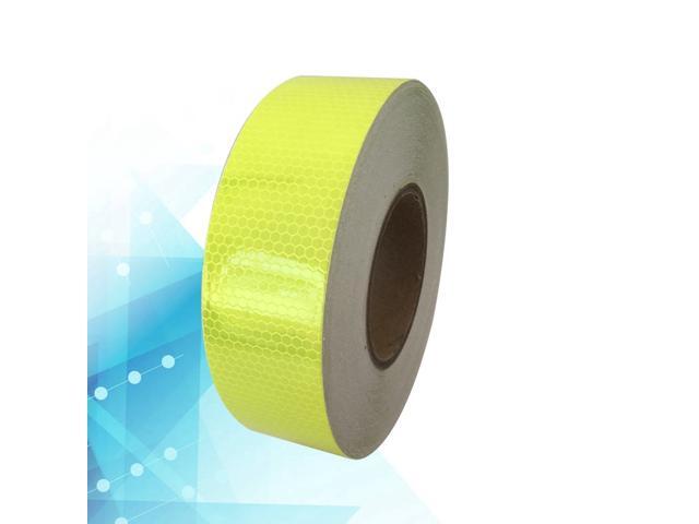 5cmx45m Lattice Reflective Warning Strip Car Sticker Truck Safety Marking Sticker Color Reflective Stickers for Cars(White)