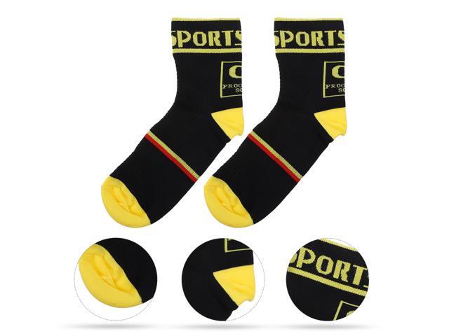1 Pair Unisex Sports Mid-stocking Athletic Basketball Socks Nylon Socks