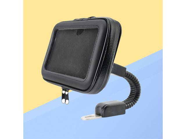 Weather Resist Rotation Bicycle Waterproof Case Mount Holder Bike Bag for 4 Inch Phone (Small Size)
