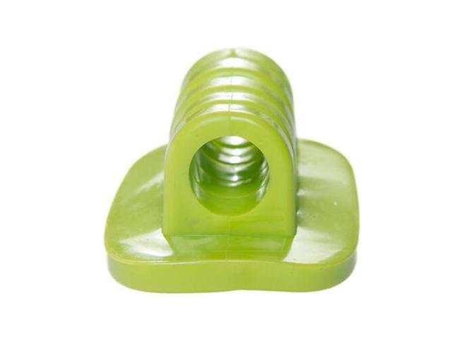 Cable Organizer Finishing The Desktop Plug Wire Retention Clips Snap Hub Power Cord Winder Cable Management Device Cable Holder(Green)