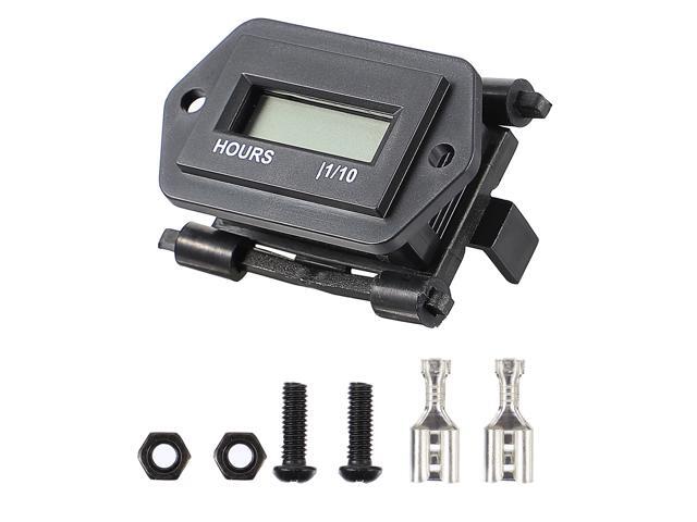45-60V Machine Timer Practical LCD Display Timer Engine Digital Hour Meter