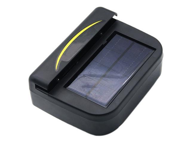 Sun Power Car Fan Air Vent Cool Cooler Ventilation System Radiator Exhaust Fan