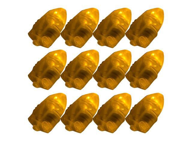 50pcs Superbright Balloon Lights LED Mini Party Light for Paper Lanterns (Yellow)