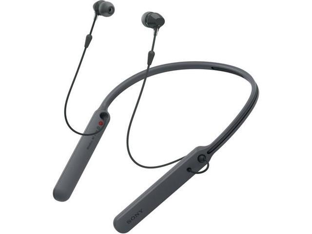 Sony Outdoor Activity Style Sports Lightweight Neckband Earbuds Bluetooth Wireless In-Ear Earbud Headphone with Built-In Microphone Black