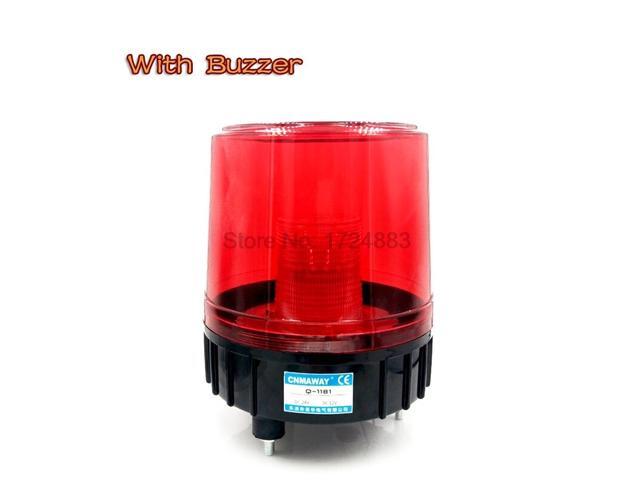 Buzzer Rolling Strobe Signal Warning light N-1181J 12V 24V 220V Indicator light LED Lamp small Flashing Light Security Alarm