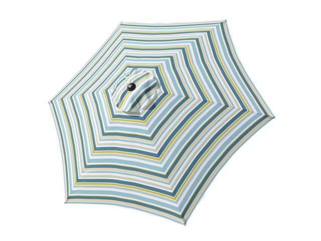 Yescom 9 Ft Patio Umbrella Replacement Canopy Market Table Top Sunshade Cover Garden