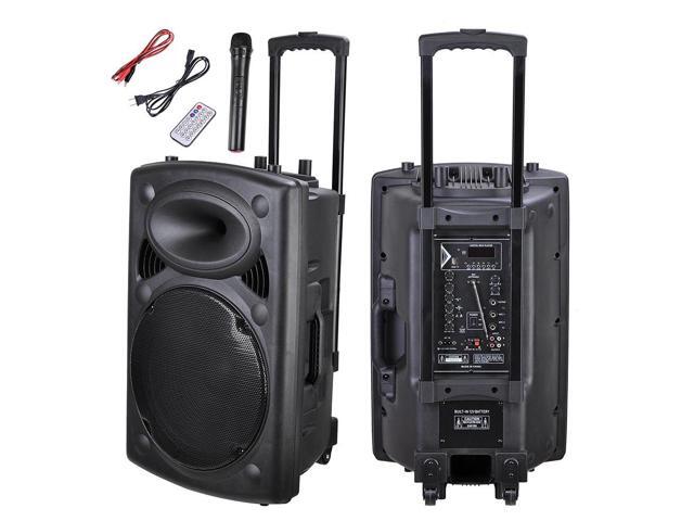 disco speakers with built in amp