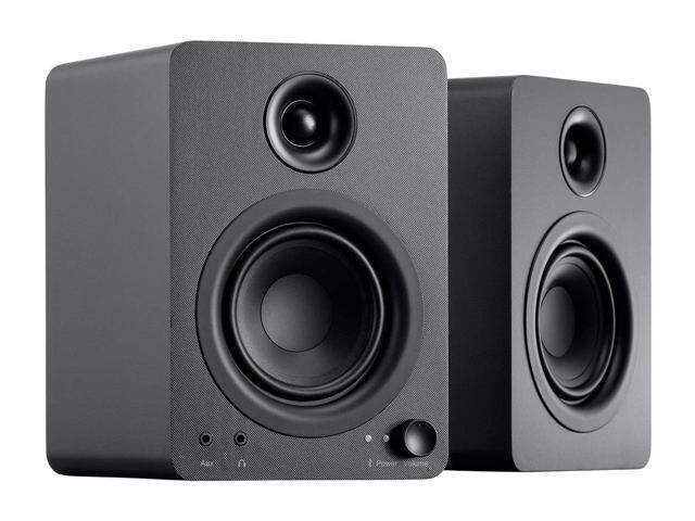 Monoprice DT-4BT 60-Watt Multimedia Desktop Powered Speakers With Bluetooth For Home Office Gaming Or Entertainment Setup