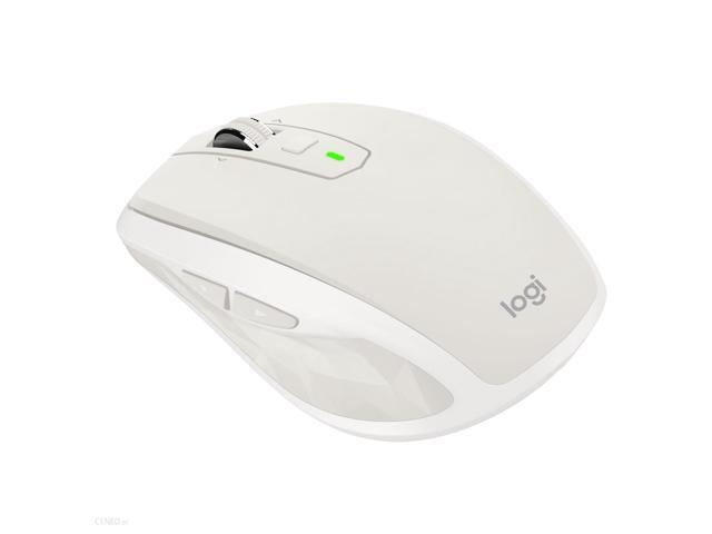 Logitech MX Anywhere 2S - Mouse - laser - 7 buttons - wireless - Bluetooth 24 GHz - USB wireless receiver - light grey
