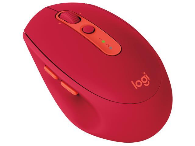 Logitech M590 910-005199 Ruby Red Dual (RF / Bluetooth Wireless) Optical Mouse