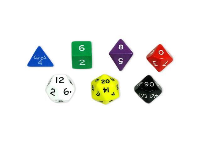 Koplow Games KOP10827 Jumbo Polyhedral Dice Set Of 7