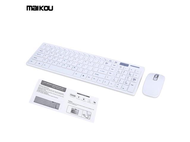 Maikou HK3600 24G Wireless Keyboard Mouse 1600DPI Ultra-Slim Keyboard