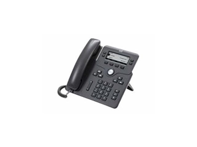 UPC 889728223553 product image for Cisco 6861 4 x Total Line VoIP IEEE 802.11n IP Phone Charcoal CP68613PWNAK9 | upcitemdb.com