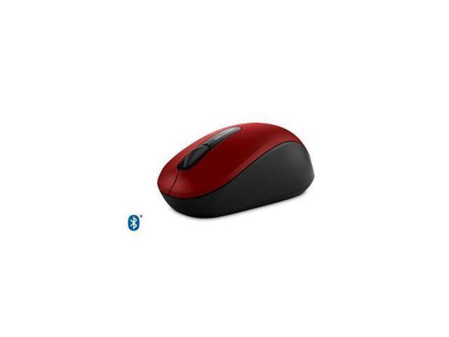 Microsoft 3600 PN7-00011 Red Bluetooth Wireless Optical Mouse