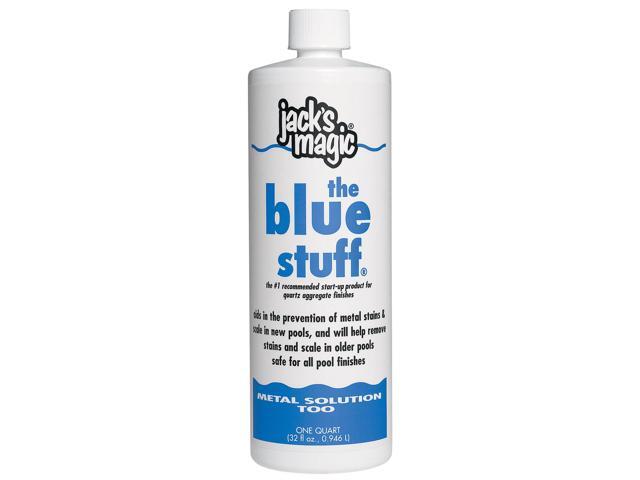 Jack's Magic The Blue Stuff Pool Metal Remover - 1 Quart