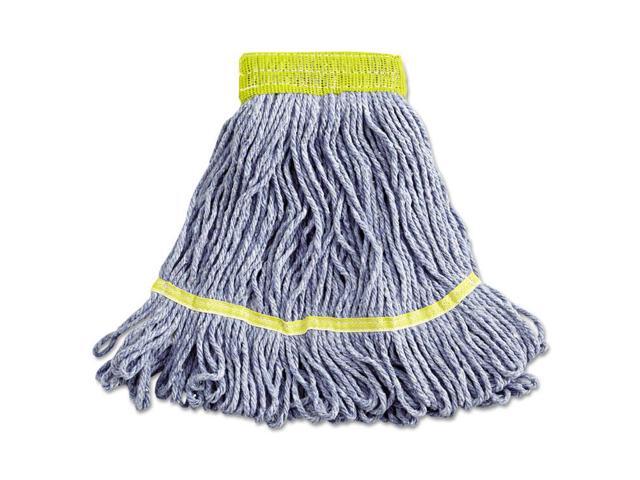 Boardwalk Super Loop Wet Mop Heads Cotton/Synthetic Small Size Blue 501BL