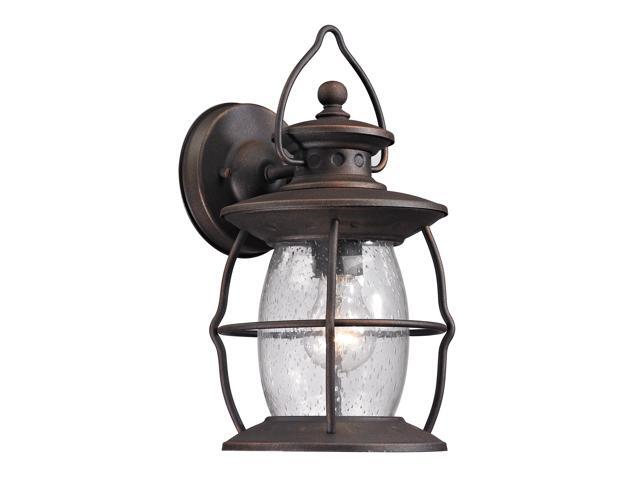 Elk Lighting Village Lantern Collection 1 Light Outdoor Sconce - 47040-1