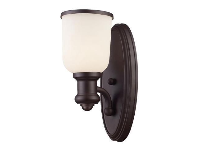 Elk Lighting 1 Light Sconce In Oiled Bronze 66670-1