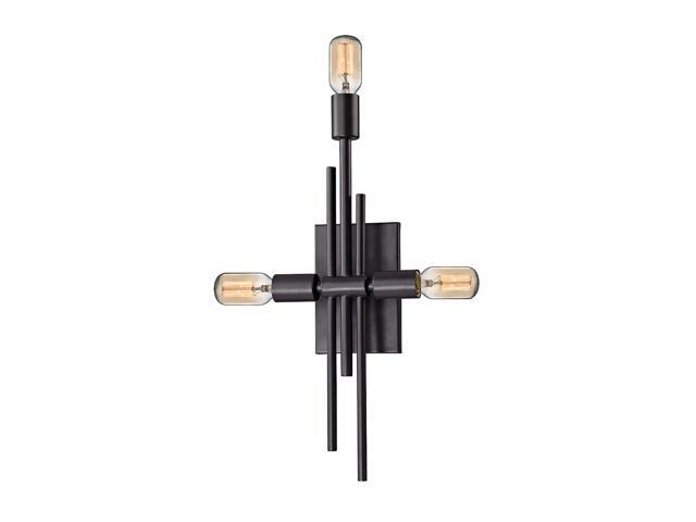 ELK Lighting Parallax 3 Light Sconce Oil Rubbed Bronze - 14251-3