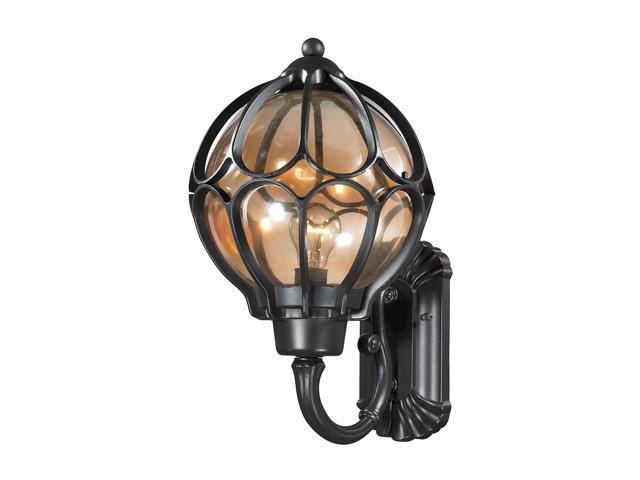ELK Lighting Madagascar 1 Light Outdoor Sconce Matte Black - 87022-1