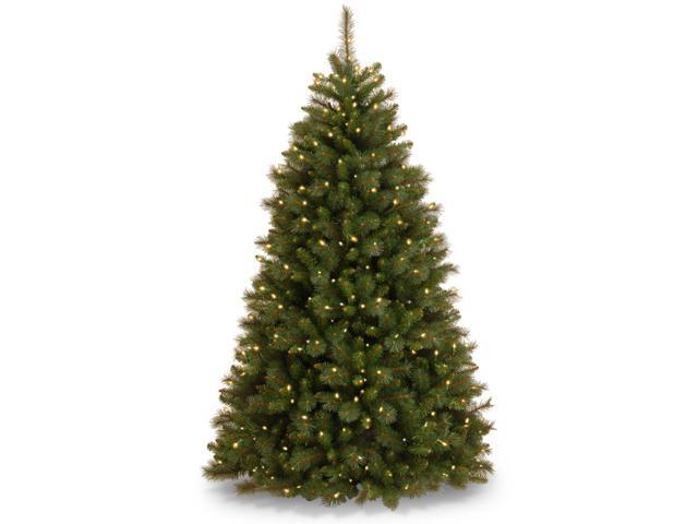 65' Pre-Lit Rocky Ridge Pine Artificial Christmas Tree - Clear Lights