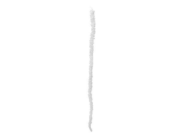 34' Winter Light Embellished White Glittered Icicle Drop Christmas Ornament