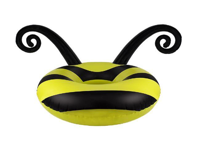 Black and Yellow Bumblebee Swimming Pool Party Inner Tube 48-Inch