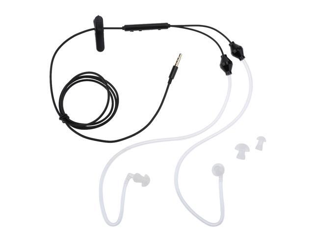 35mm Plug Air Tube Anti-Radiation Earphone 2 Air Acoustic Tube Stereo Headset For iPhone For Samsung