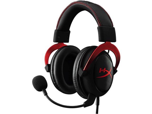 HyperX Cloud II Gaming Headset for PC & PS4 & Xbox One Nintendo Switch - Red (KHX-HSCP-RD) (Renewed)