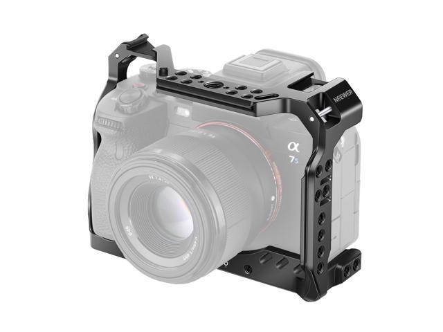 Neewer Camera Cage Compatible with Sony Alpha 7S III A7S3 Aluminum Alloy DSLR Rig Stabilizer with 1/4