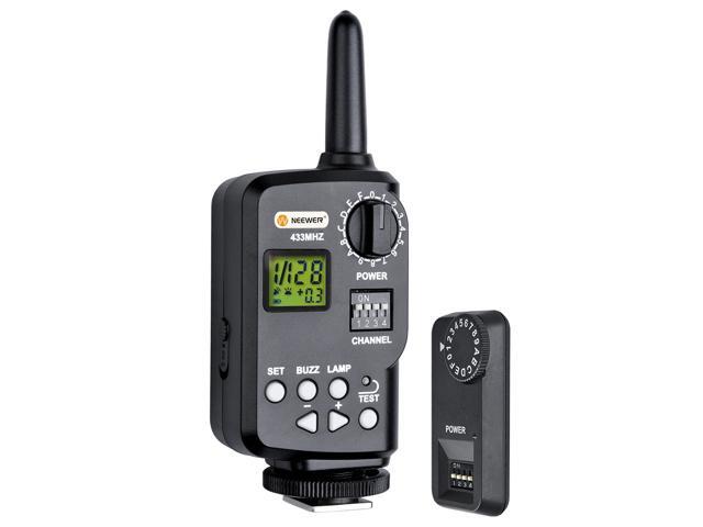 Neewer 433MHz Wireless 16 Channel Flash Remote Trigger with Receiver for TT850 TT860 Speedlite and Godox V850 V860 Speedlite
