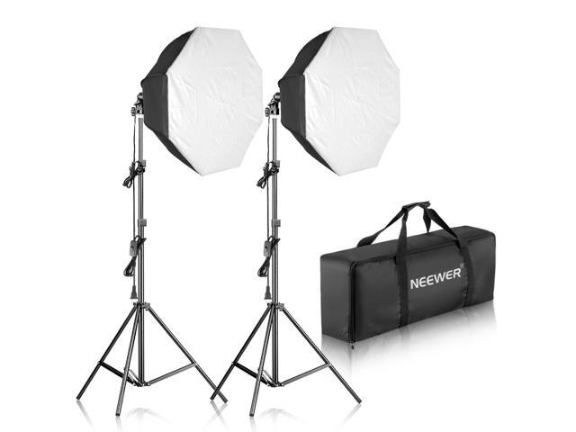 Neewer 700W Octagon Softbox Continuous Lighting Kit for Camera Photo Video Photography Includes: (2)32x32 inches/80x80 centimeters Softbox (2)85W