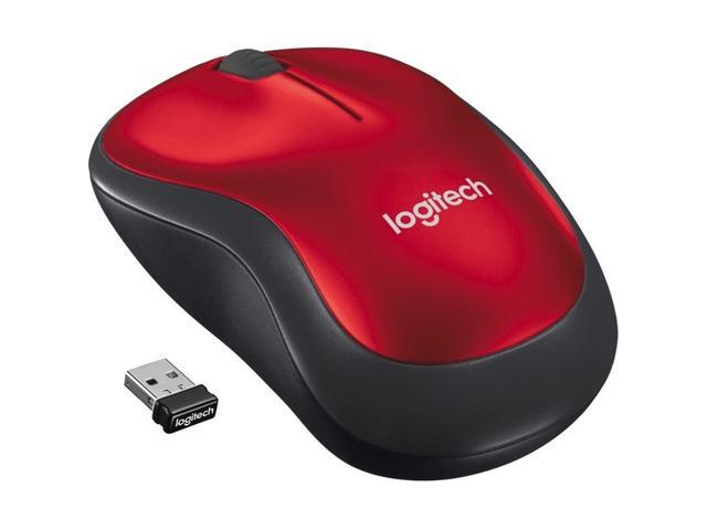 LOGITECH - COMPUTER ACCESSORIES 910-003635 M185 COMFORT WRLS MOUSE RED