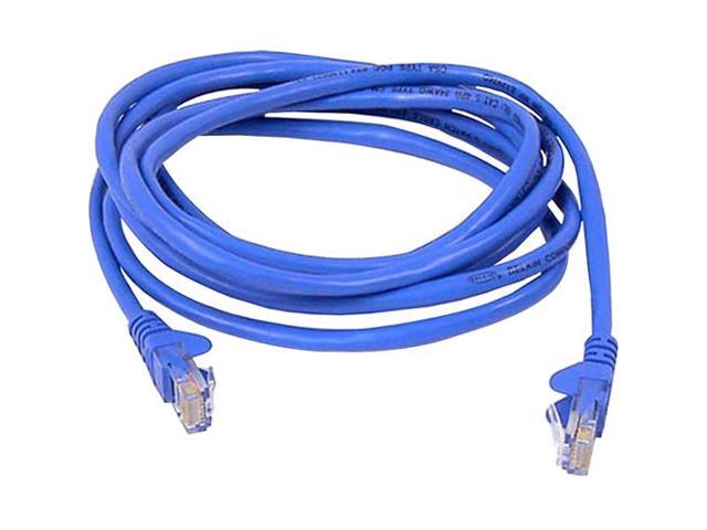Belkin A3L980 08 BLK S CAT6 Snagless Patch Cable RJ45M/RJ45M; 8 Black