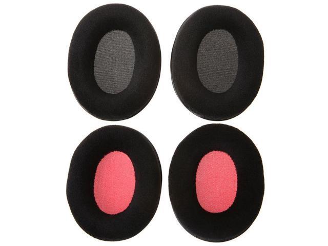 1 Pair Headphone Earpads Ear Pads Protein Foam Earbuds Soft Cushion Cover Replacement for Kingston KHX-HSCC-BK-FR Earphones