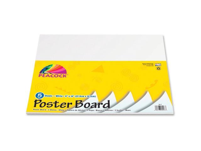 Pacon Peacock Poster Board Sets 