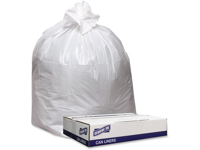 23 x 10 x 40 31-33 Gallon 3 Mil. Black Trash Bags 100 Bags/Case