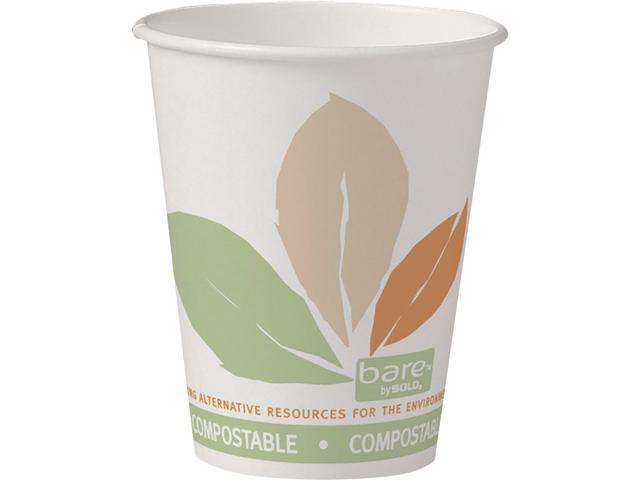 Solo Bare Eco-Forward SS PLA Paper Hot Cups