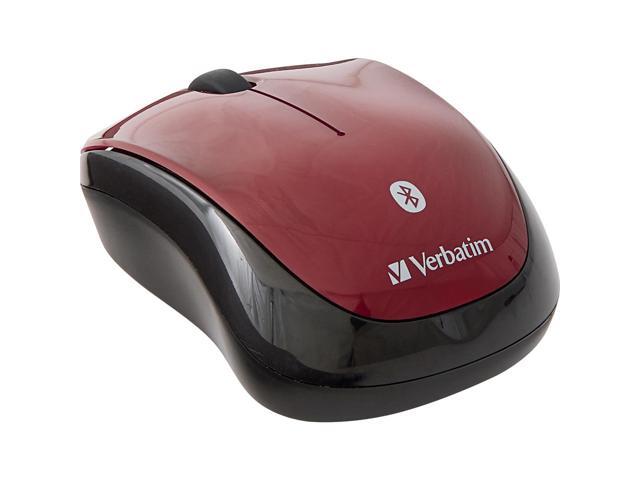 Verbatim 70240 Bluetooth Wireless Tablet Multi-Trac Blue LED Mouse (Garnet)