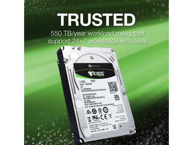 NeweggBusiness - Seagate Exos 10E2400 ST1200MM0009 1.2TB 10K RPM