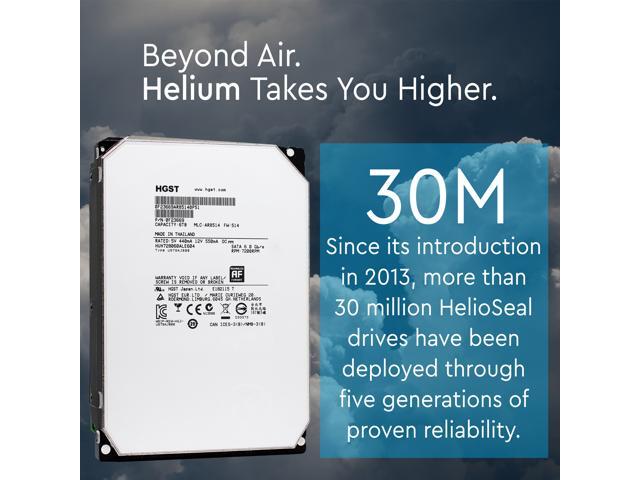 Hgst Ultrastar He8 Helium (huhale601) 8tb Rpm 128mb Caché . Color